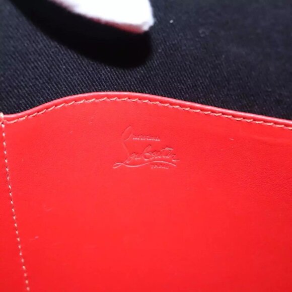 Christian Louboutin Hand Bag Leather Blue Auth - Picture 13 of 16